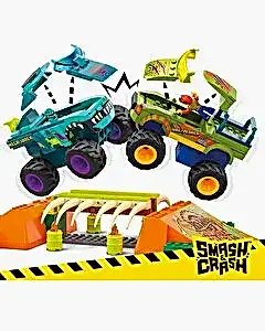 Mega Hot Wheels Mega Wrex Di̇nozor Kemi̇kli̇ Aksi̇yon Sahası