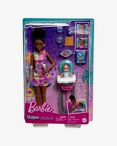 Barbie Bebek Bakıcılığı Oyun Seti HTK34
