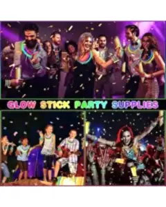 Rüzgar Gülü Floresan Led Glow Değnek