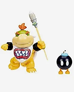 Ni̇ntendo Super Mari̇o Figürü Boya Fırçasıyla Bi̇rli̇kte