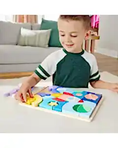 Fisher Price Ahşap Uzay Yapboz HXY42