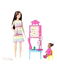 Barbie Kariyer Oyun Seti Öğretmen Bebek JCR76