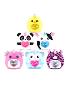 Rainbocorns Mini Eggzania Sürpriz Peluş Beyaz Boynuz