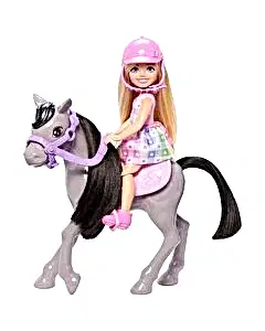 Barbie Chelsea Bebek ve Midilli Figür Seti HTK29