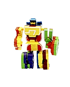 Dönüşen Neon Rakamlar 4 Numara