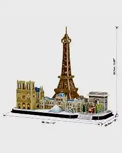 Cubic Fun City Line Paris 3D Puzzle 114 Parça