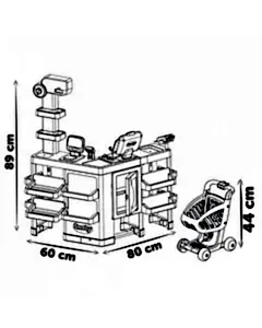 Smoby Alışveriş Merkezi Oyun Seti