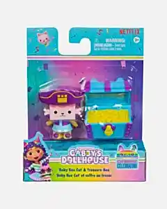 Gabby’s Dollhouse Baby Box Cat & Treasure Box Figür ve Aksesuar Seti