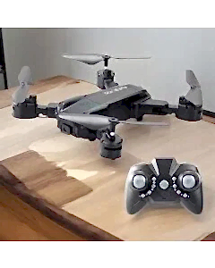 Foldable Drone Işıklı USB Şarjlı Kameralı Uzaktan Kumandalı Drone