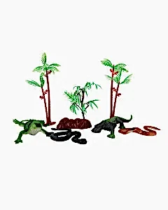 Sürüngen Hayvanları Tüpte 6'lı Hayvan Oyun Seti