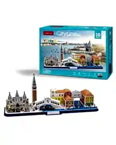 Cubic Fun Venedik 126 Parça 3D Puzzle