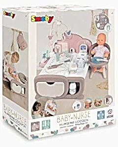 Smoby Baby Nurse 3'ü 1 Arada Bebek Oyun Seti