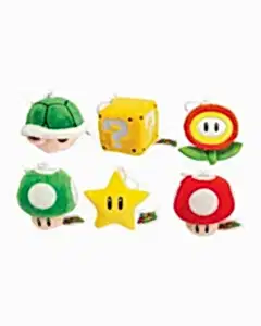 Super Mario Çanta Klips 10 Cm Question Mark Block