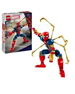 LEGO Marvel Iron Örümcek Adam Yapım Figürü 76298