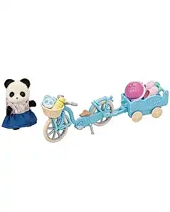 Sylvanian Families Bisiklet ve Paten Seti Panda Kız