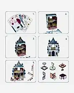 Cubic Fun 3D Puzzle Fairytale Castle 81 Parça