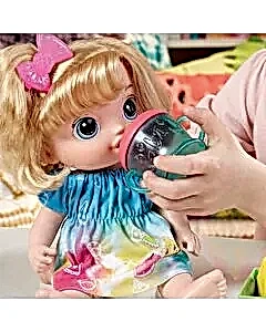 Baby Alive Bebeğimle Eğlenceli Meyveli Yudumlar Sarışın F7356