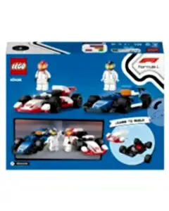 LEGO City F1 Williams Racing ve Haas F1 Yarış Arabaları 60464