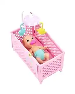 Barbie Skipper Bebek Bakıcılığı Beşikli Oyun Seti HJY33