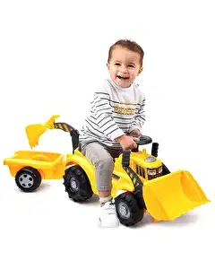 Ecoiffier Römorklu Sarı Traktör