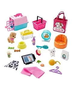 Barbie ve Evcil Hayvan Dükkanı Oyun Seti GRG90