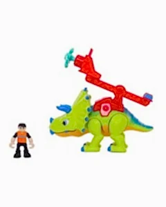 Triceratops Sesli Dino Troop Çocuk Oyun Seti