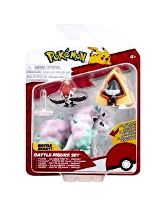 Pokemon Battle 3'lü Figür S14 Pikipek-Galarian Ponyta-Snorunt