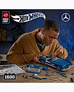 Hot Wheels Premium Serisi Mercedes Benz 300 SL Araba 1600 Parça HWW25