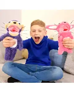 ScreamerZ Sesli Peluş Serseri Tavşan