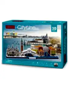 Cubic Fun Venedik 126 Parça 3D Puzzle