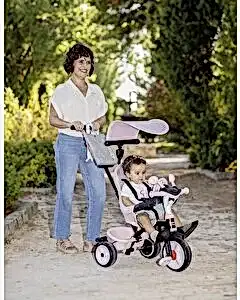 Smoby Baby Driver 3'ü 1 Arada Üç Tekerlekli Bisiklet