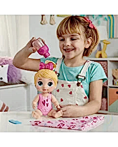Baby Alive Bebeğimle Şampuan Eğlencesi Sarışın F9119
