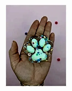 Işıklı Şeffaf Pati Squishy