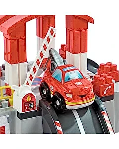 Ecoiffier Abrick İtfaiye İstasyonu Oyun Seti