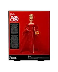 Mattel 80. Yıl Dönümü Sarışın Koleksiyon Bebek