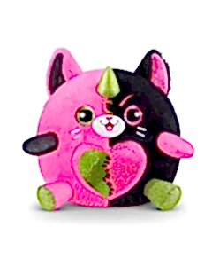 Rainbocorns Monstercorn Sürpriz Peluş Gri Boynuz