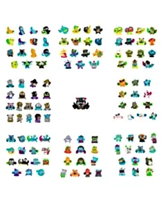 Mr. Beast Lab Swarms Mikro Beast 2’li Figür S1-24702