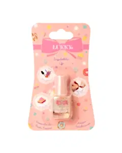 Lukky Su Bazlı Parlak Kalpli İnci Pırıltılı Oje