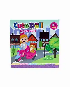 Sevimli Bebek Seyahat Seti Koyu Pembe Kasklı