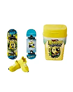 Hot Wheels Skate 2'li Parmak Kaykay ve Kutu Seti Banana Licious HVK79
