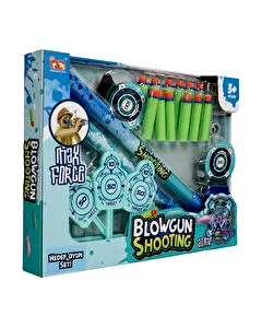 Üflemeli Atış Dart Seti