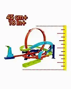 Hot Wheels Bumerang Çemberli Yarış Pisti HTK16