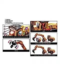Vinç Silindir Kepçe Montaj İnşaat Seti