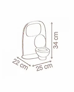 Smoby Baby Nurse Eğitici 2'si 1 Arada Tuvalet ve Lavabo Seti