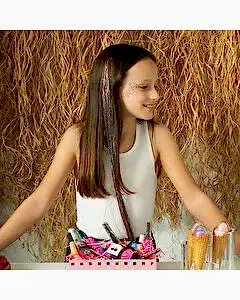 Lukky Çok Renkli Saç Tokası 60 Cm