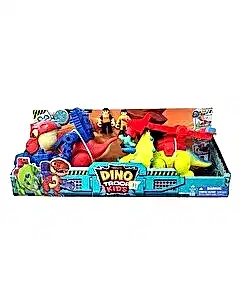 Dino Troop Kids Triceraptor ve T-Rex Figürleri