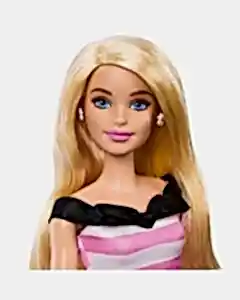 Barbie 65.Yıl Özel Pembe Elbiseli Bebek HTH66