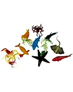 Deniz Hayvanları Tüpte 6'lı Hayvan Oyun Seti