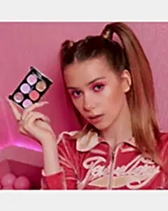 Lukky 6 Renkli̇ Parıltılı Göz Farı Paleti̇ ve Fırçası