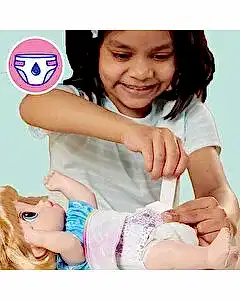 Baby Alive Bebeğimle Eğlenceli Meyveli Yudumlar Sarışın F7356